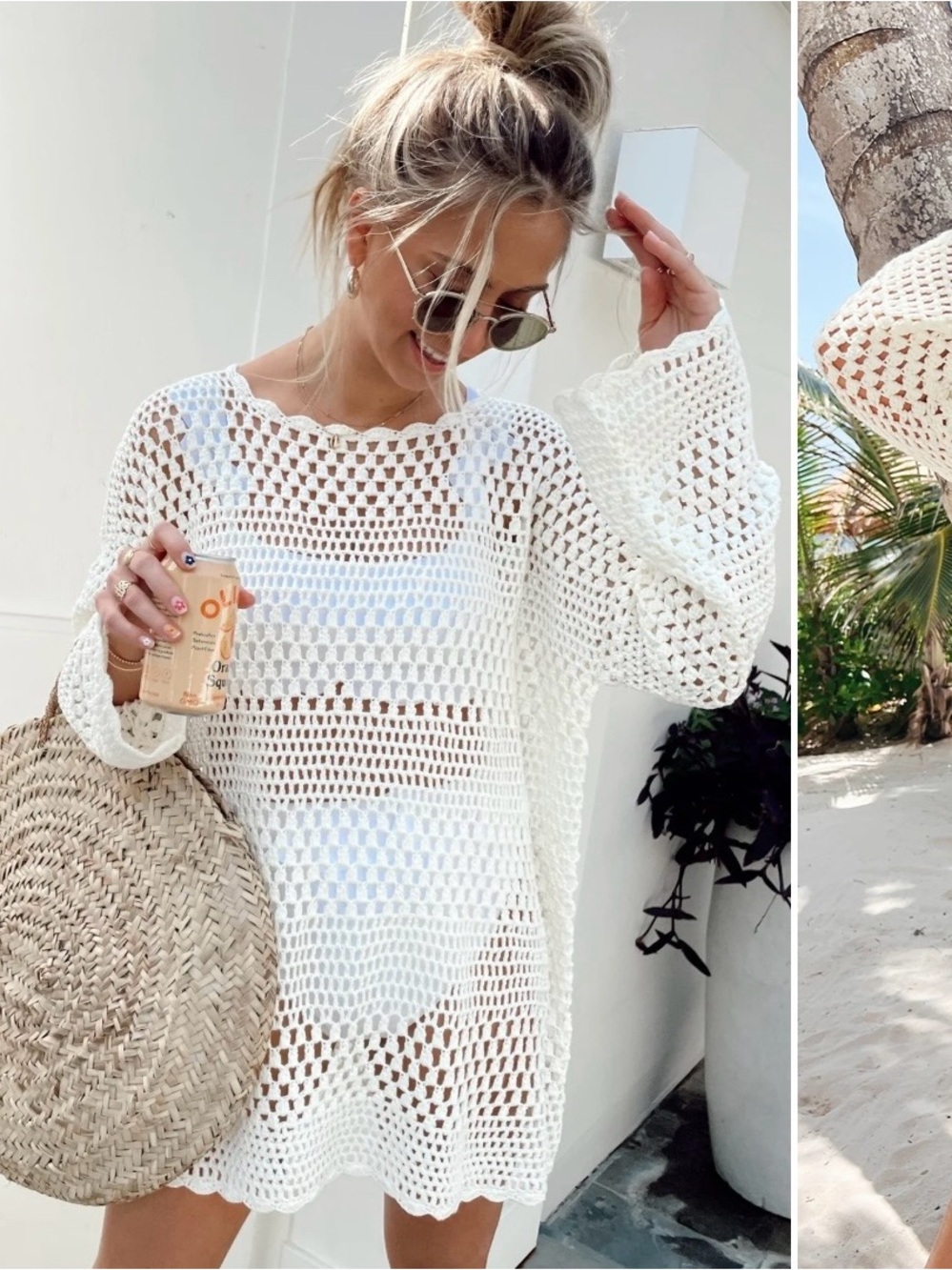 Paula pullover Crochet Beach Cover-Up